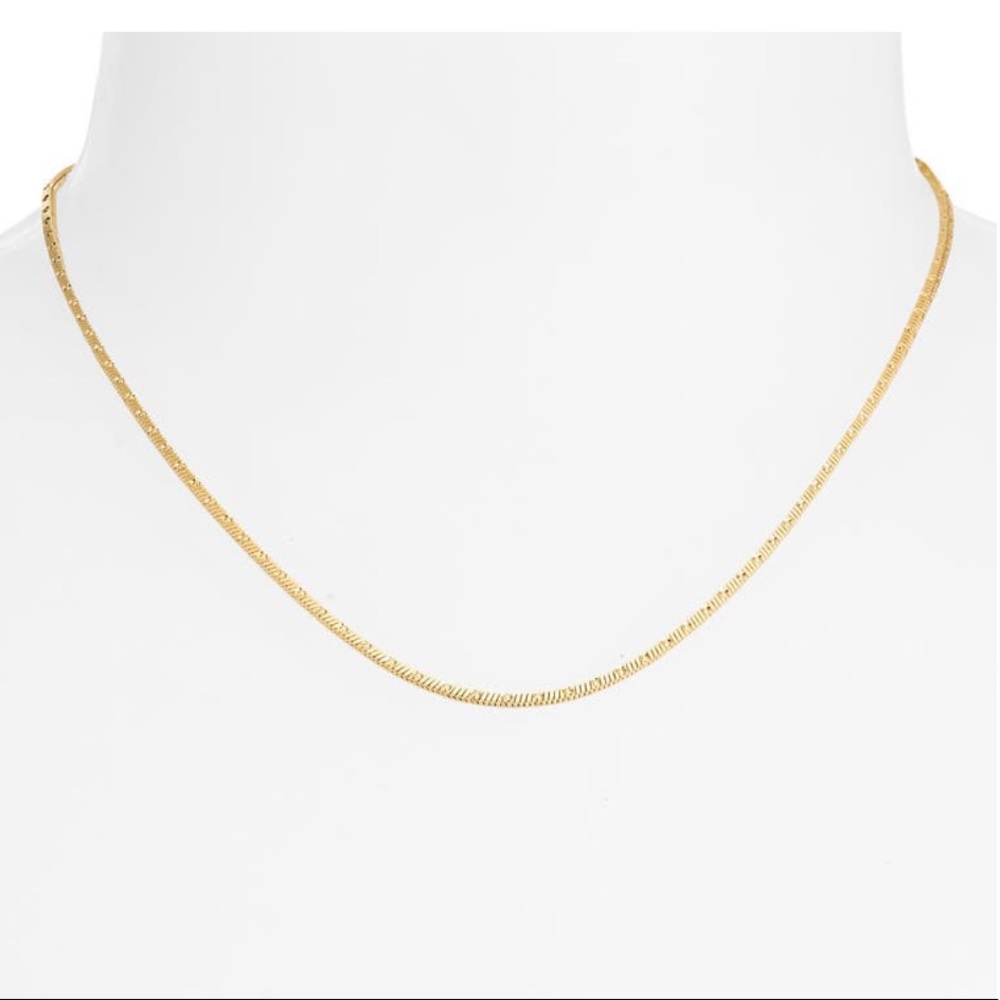 Missoma Dotted Snake Chain Necklace